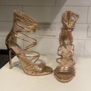 Rose Gold Steve Madden Heels
